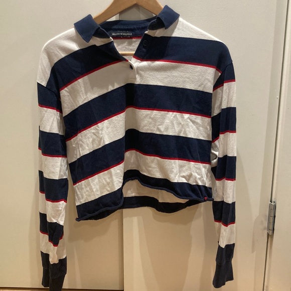 Brandy Melville cropped polo - Picture 2 of 4